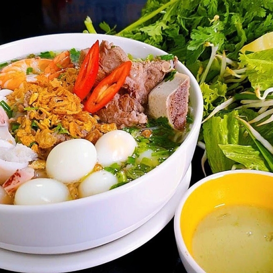 Hủ Tiếu/ Bún/ Mì Tươi Mực Sườn