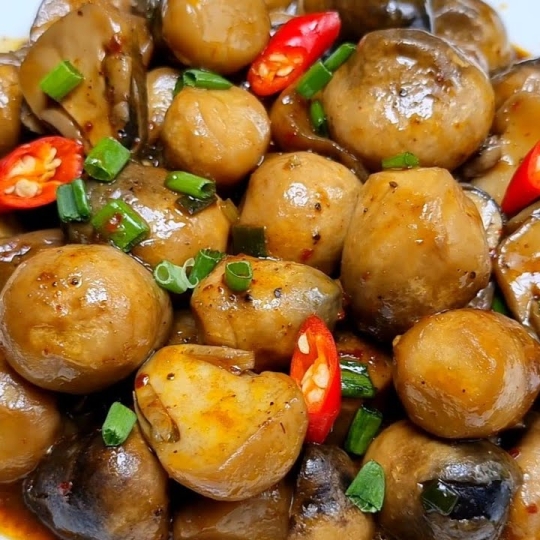 NẤM KHO CHAY 